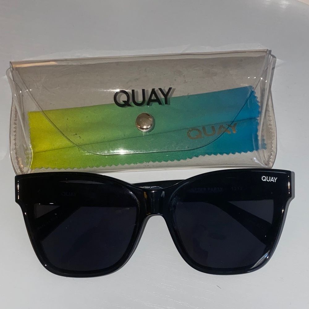 Quay After Party Sunglasses with Case